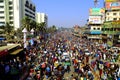 People going to Ijtema Global Congregation